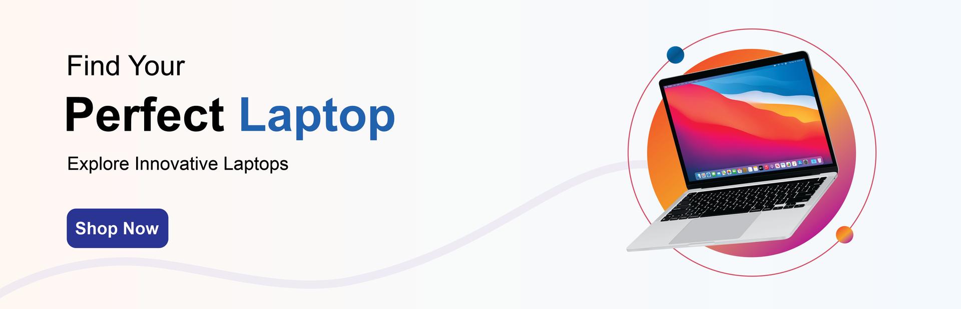 Laptops banner