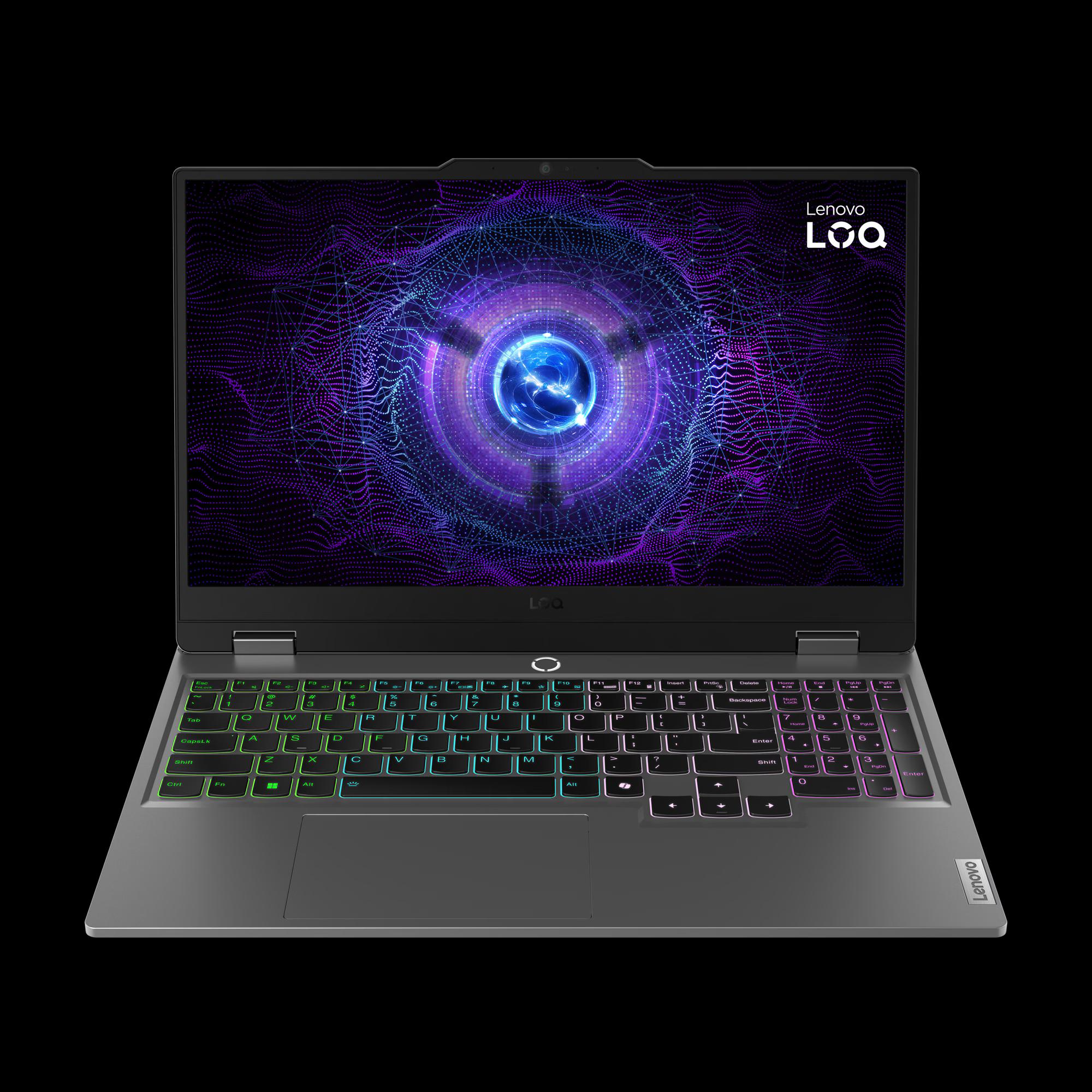 LENOVO LOQ 15IRX9 (2024) Gaming Laptop - 14th Gen i7-14700HX AI Chip LA1, 16GB, 512GB SSD, NVIDIA GeForce RTX 4060 8GB, 15.6" FHD