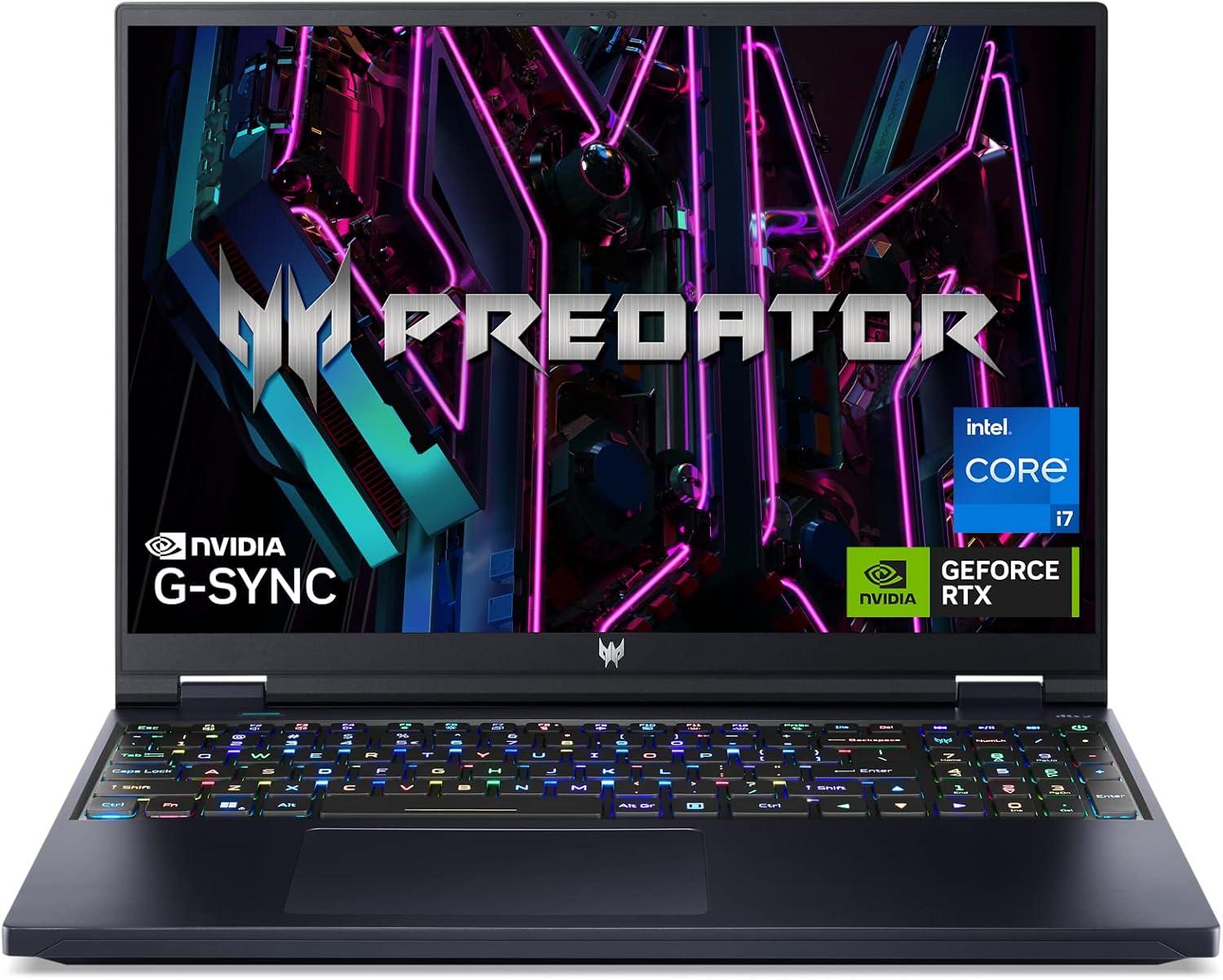 ACER PREDATOR HELIOS 16 Gaming Laptop i7-13700HX, 16GB, 1TB SSD