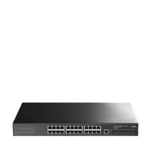 Cudy GS5024S4 Switch - 128 Gbps switching Bandwidth, Throughput up to 95.232 Mpps, 24 x RJ45