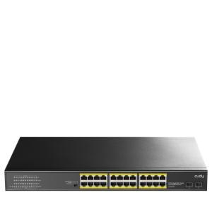 Cudy GS1028PS2 Switch - 52 Gbps Switching Capacity, Throughput up to 38.68 Mpps, 24 x Gigabit RJ45 Ports