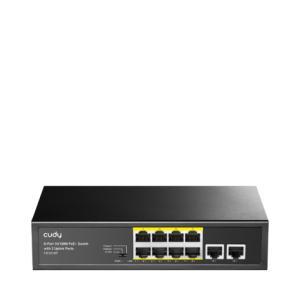 Cudy FS1010P Switch - 2 Gbps Switching Capacity, Throughput up to 1.488 Mpps, 10 x Fast RJ45 Ports