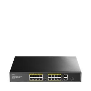 Cudy FS1018PS1 Switch - 9.2 Gbps Switching Capacity, Throughput up to 6.844 Mpps Mpps, 16 x RJ45 Ports