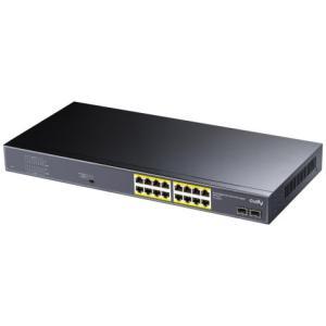 Cudy GS1020PS2 Switch - 36 Gbps Switching Capacity, Throughput up to 26.78 Mpps, 16 x RJ45 Ports