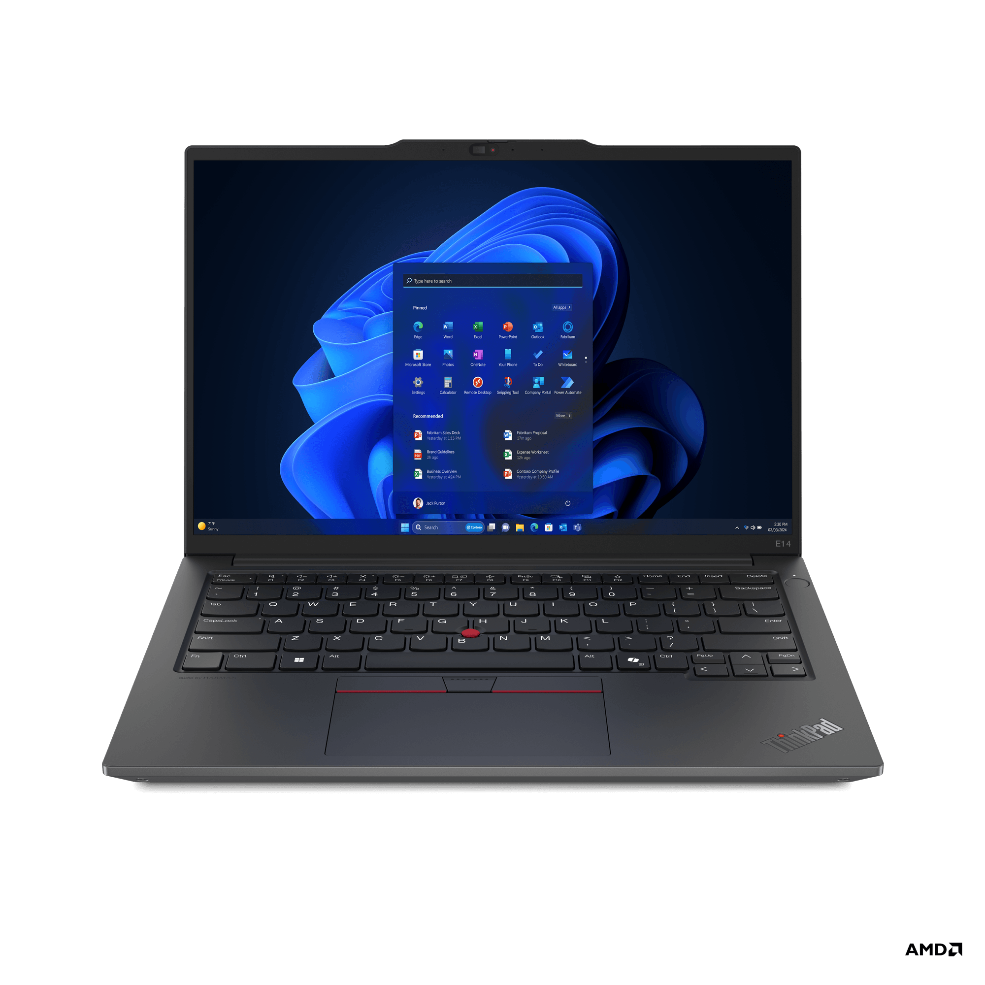 LENOVO THINKPAD E14 GEN 6 Laptop - AMD Ryzen 7-7735U, 16GB, 512GB