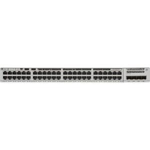 CISCO Catalyst C9200 Switch - 176 Gbps Switching Capacity, Throughput up to 261.9 Mpps, 740 PoE Capability, 48 x RJ45