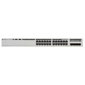 CISCO Catalyst C9200L Switch - 56 Gbps Switching Capacity, Throughput up to 83.33 Mpps, 24 x RJ45, 4 x uplinks