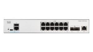 CISCO Catalyst C1300 Switch - 280 Gbps Switching Capacity, Throughput up to 208.33 Mpps, 12 x RJ45, 2 x SFP+