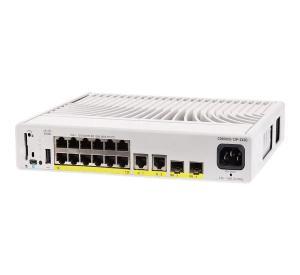 CISCO Catalyst C9200CX Switch - 68 Gbps Switching Capacity, Throughput up to 50.59 Mpps, 240W PoE Capability, 12 x RJ45