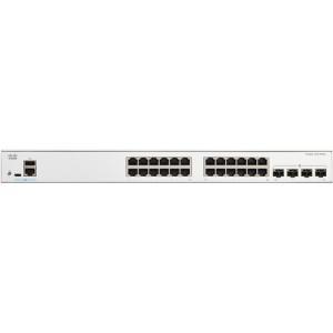 CISCO Catalyst C1200 Switch - 56 Gbps Switching Capacity, Throughput up to 41.66 Mpps, 24 x RJ45, 4 x SFP