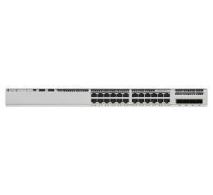 CISCO Catalyst C9200L Switch - 272 Gbps Switching Capacity, Throughput up to 214.28 Mpps, 370W PoE Capability, 24 x RJ45, Network Advantage