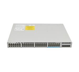 CISCO Catalyst C9200L Switch - 392 Gbps Switching Capacity, Throughput up to 291.66 Mpps, 740W PoE Capability, 48 x RJ45, Network Advantage