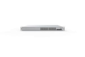 CISCO Catalyst MS350 Switch - 128 Gbps Switching Capacity, Throughput up to 95.24 Mpps, 370W PoE Capability, 24 PoE x RJ45, 4 x SFP+ (uplink)