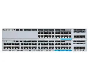 CISCO Catalyst C9200L Switch - 392 Gbps Switching Capacity, Throughput up to 291.66 Mpps, 740W PoE Capability, 48 x RJ45, 4 x SFP+ (uplink)