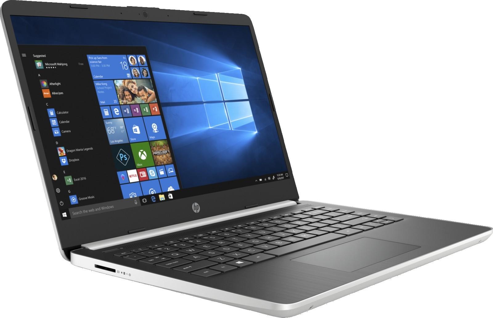HP 14-DQ0005CL Laptop Intel Pentium Silver N5000, 4GB, 64GB eMMC