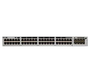 CISCO Catalyst C9300 Switch - 256 Gbps Switching capacity, Throughput up to 190.48 Mpps, 822W PoE Capability, 48 x RJ45