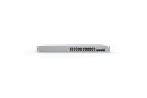 CISCO Meraki MS210 Switch - 128 Gbps Switching capacity, Throughput up to 41.67 Mpps, 370W PoE Capability, 24 x PoE+ RJ45, 4 x SFP