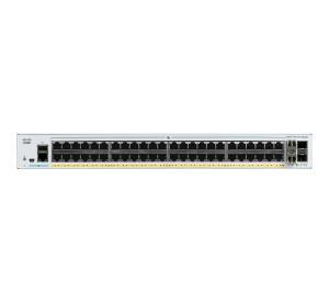 CISCO Catalyst C1000 Switch - 52 Gbps Switching capacity, Throughput up to 77.38 Mpps , 740W PoE Capability, 48 x RJ45, 4 x SFP uplinks