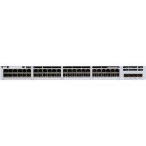 CISCO Catalyst C9300L Switch - 104 Gbps Switching capacity, Throughput up to 77.38 Mpps, 505W PoE Capability, 48 x RJ45, 4 x SFP uplink