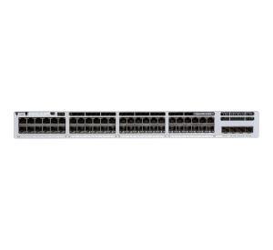 CISCO Catalyst C9300L Switch - 176 Gbps Switching capacity, Throughput up to 130.95 Mpps, 505W PoE Capability, 48 x PoE+ RJ45, 4 x SFP uplink, Network Essentials