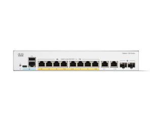 CISCO C1300 Managed Switch - 20 Gbps Switching Capacity, Throughput up to 14.88 Mpps, 8 x RJ45, 2 x combo