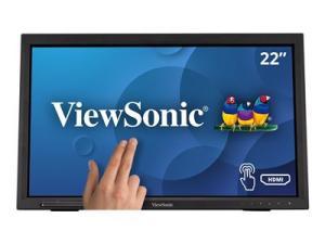 VIEWSONIC TD2223 Monitor - 22" FHD (1920 x 1080), VA, Tilt, HDMI, VGA, DVI-D, 250 nits, 75 Hz, Multi-Touch