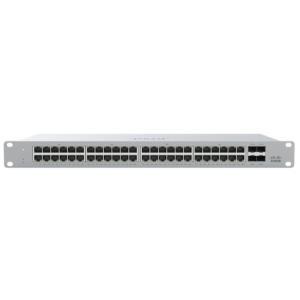 CISCO Meraki MS120 Managed Switch - 104 Gbps Switching Capacity, Throughput up to 77.38 Mpps, 48 x RJ45, 4 x SFP