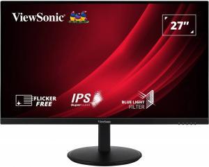 VIEWSONIC VG2709-2K-MHDU Monitor - 27” QHD (2560 x 1440), IPS, Tilt, Height, Swivel, Pivot, HDMI, DP, VGA, USB-C, 250 nits, 75 Hz