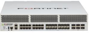 Fortinet FortiGate FG-3000F-DC NGFW Manageable Firewall - 397 Gbit/s Firewall Throughput, Intrusion Prevention, AES (256-bit), SHA-256, SSL, TLS 1.3, 30000 VPN, 16 x RJ45 Ports, 20 x Expansion Slots | FG-3000F-DC-BDL-809-12