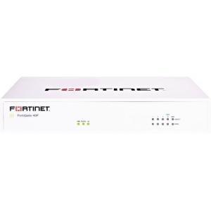 Fortinet FortiGate FG-40F Manageable Firewall - 5 Gbit/s Firewall Throughput, Application Security, AES (256-bit), SHA-256, 200 VPN, 5 x RJ45 Ports
