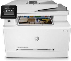 HP LaserJet Pro MFP M283FDN Printer - Wireless, A4, Print Copy Scan Fax, 21 ppm, 600 x 600 dpi Resolution, 40,000 Pages Duty Cycle, Black and Color