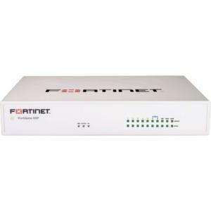 Fortinet FortiGate FG-61F NGFW Manageable Firewall - 10 Gbps Firewall Throughput, SHA-256, AES (256-bit), 200 VPN, 10 x RJ45 Ports | FG-61F-BDL-950-60