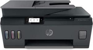 HP SMART TANK 615 Printer - Wireless, A4, Print Copy Scan Fax, 11 ppm, 1200 x 1200 rendered dpi Resolution, 1,000 Pages Duty Cycle, Black and Color