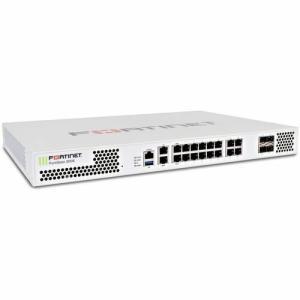 Fortinet FortiGate FG-200E  Manageable Firewall - 20 Gbps Firewall Throughput, TLS 1.3, SHA-256, AES (256-bit), SSL, 500 VPN, 17 x RJ45 Ports, 4 x Expansion Slots | FG-200E-BDL-809-60