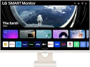 LG 27U511SA-W SMART Monitor - 27" FHD (1920 x 1080), IPS, Tilt, HDMI, 250nits, 100Hz