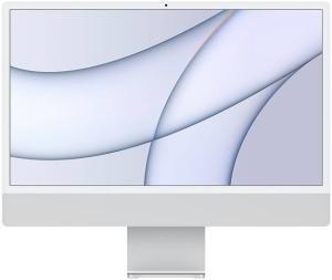 APPLE MGTF3B/A iMac - M1 Chip 8 Core CPU, 8GB, 256GB SSD, 7 Core GPU, 24'' 4.5K (4480 x 2520) (Silver)