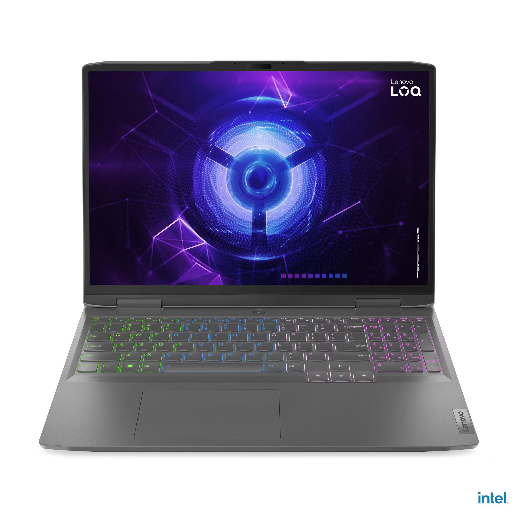 LENOVO LOQ 16IRH8 15 Laptop - 13th Gen i7-13620H, 16GB, 512GB SSD, NVIDIA GeForce RTX 4060 8GB, 16" WQXGA (W11H)