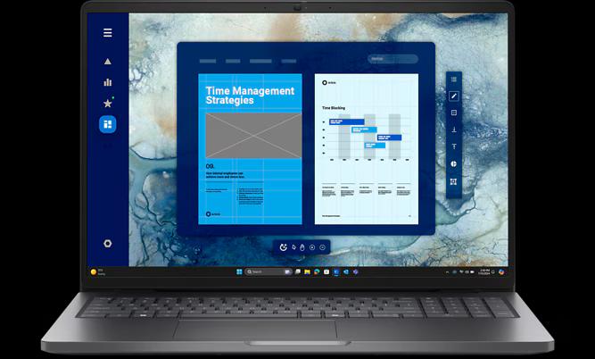 DELL PRO 16 PC16250 (2025) Laptop - 2th Gen 5-120U, 8GB, 512GB SSD, 16" FHD