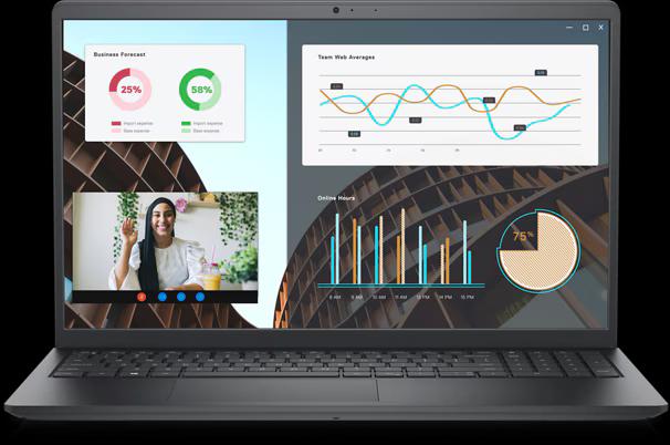 DELL VOSTRO 3530 Laptop - 13th Gen i3-1305U, 8GB, 512GB SSD, 15.6" FHD
