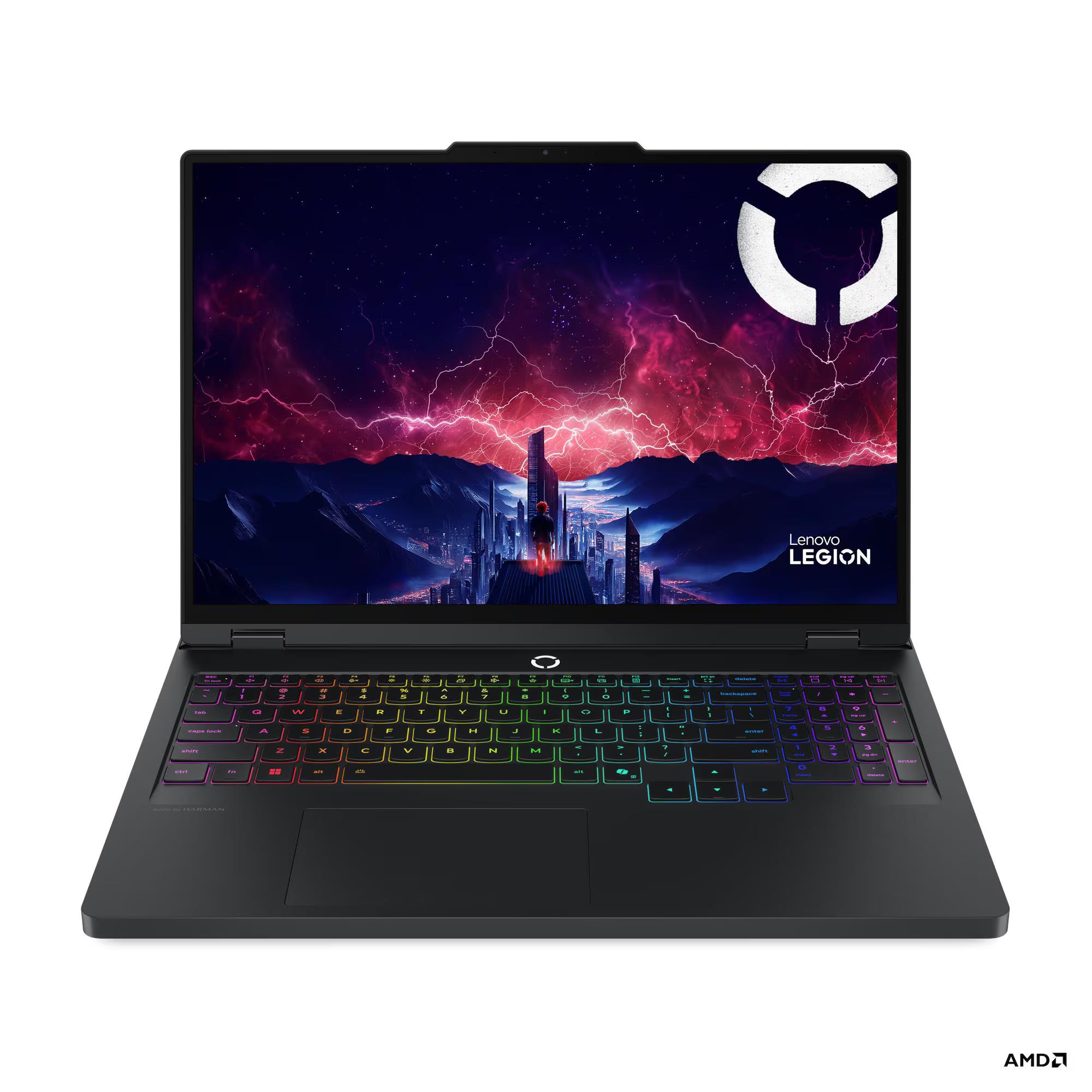 LENOVO LEGION PRO 5 16ADR10 (2025) Gaming Laptop - AMD Ryzen 9 8945HX, 32GB, 1TB SSD, NVIDIA GeForce RTX 5060 8GB, 16" WQXGA