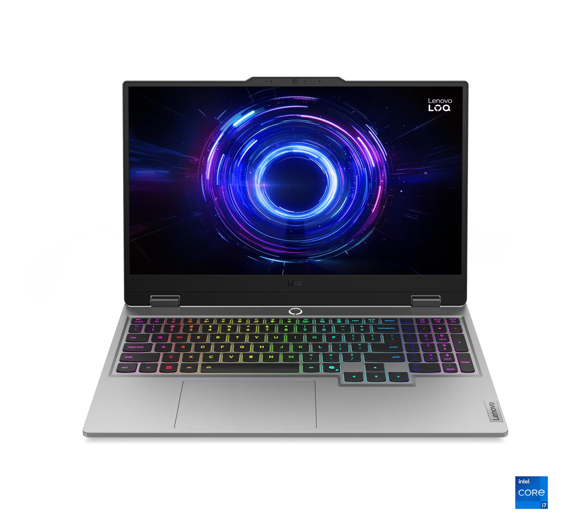 LENOVO LOQ 15IRX10 (2024) Gaming Laptop - 14th Gen i7-14700HX, 24GB, 512GB SSD, NVIDIA GeForce RTX 5050 8GB, 15.6" FHD