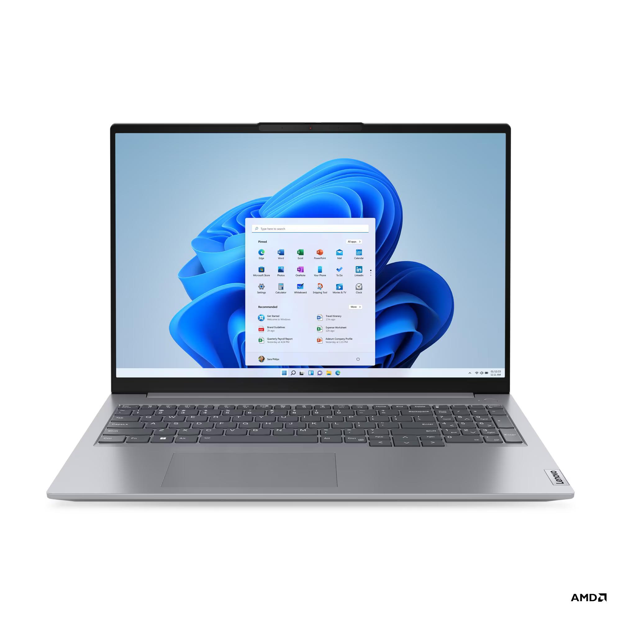 LENOVO THINKBOOK 14 G6 ABP Laptop - AMD Ryzen 5 7430U, 16GB, 512GB SSD, 16" WUXGA