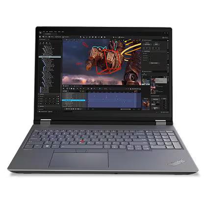 LENOVO THINKPAD P16 GEN 2 Mobile Workstation Laptop - 13th Gen i9-13980HX, 32GB, 1TB SSD, NVIDIA RTX 3500 Ada 12GB, 16" WQUXGA (Arabic Keyboard)