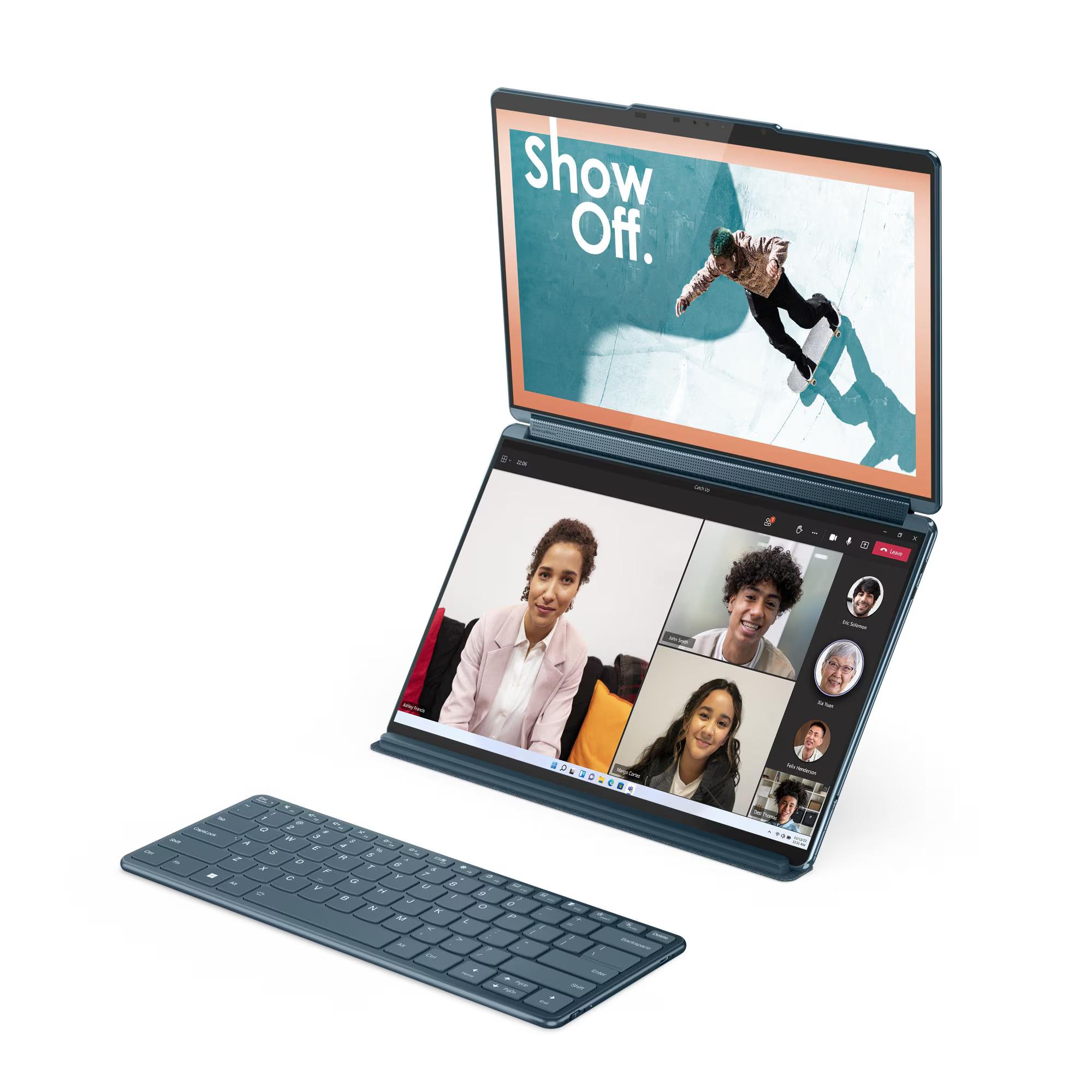 LENOVO YOGA BOOK 9 13IRU8 Laptop - 13th Gen i7-1355U, 16GB, 1TB SSD, 13.3" 2.8K Touch X360