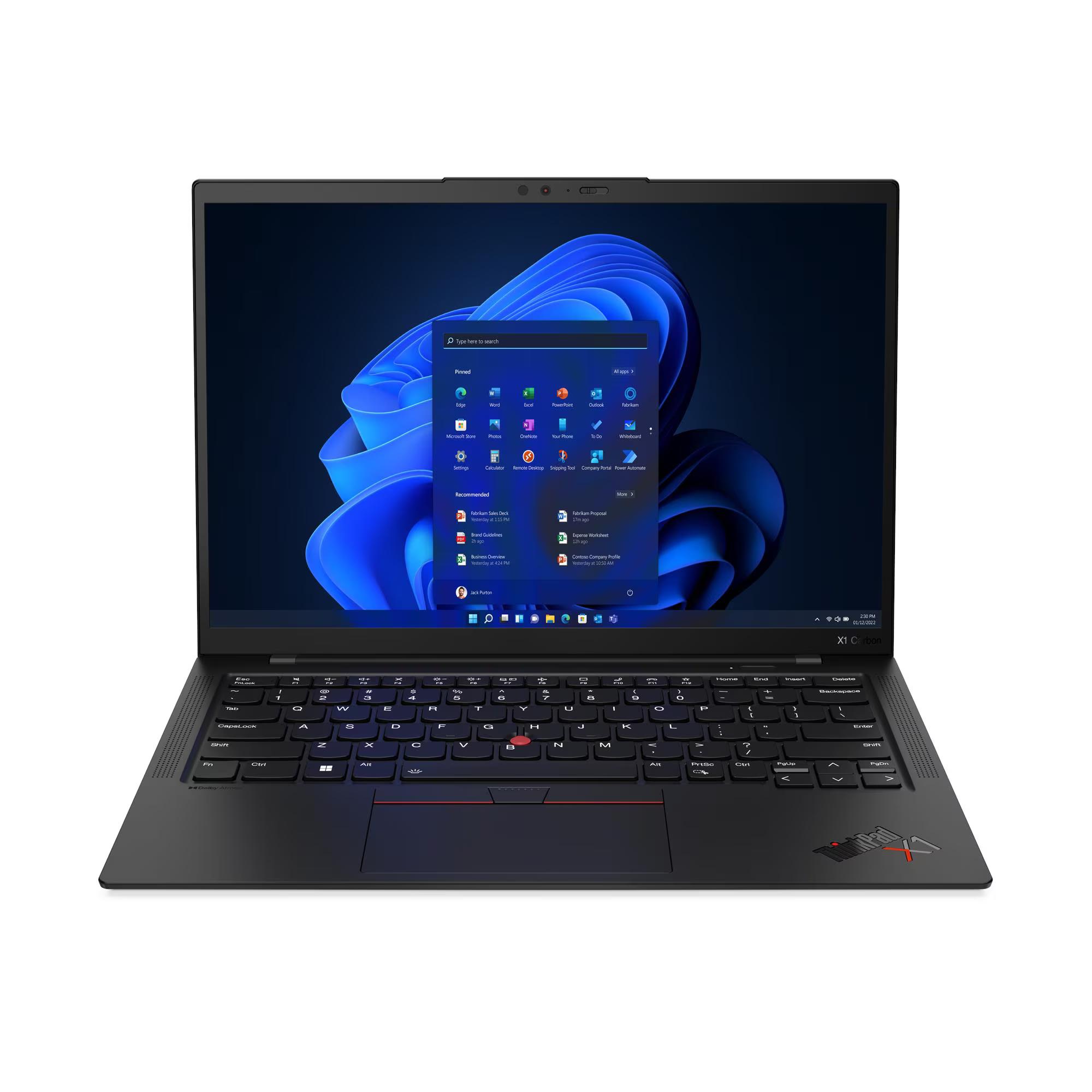 LENOVO THINKPAD X1 CARBON GEN 11 Laptop - 13th Gen i7-1355U, 32GB, 1TB SSD, 14" WUXGA