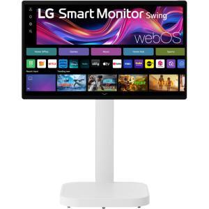 LG SWING 32U889SA-W Smart Monitor - 32" UHD (3840 x 2160), IPS, Height, Tilt, Swivel, Pivot, HDMI, USB-C, 350nits, 60Hz, Multi-Touch