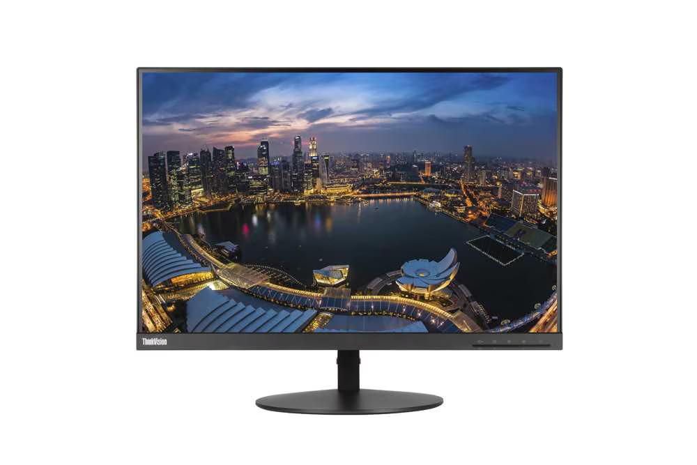 LENOVO THINKVISION T24D-10 Monitor - 24" WUXGA (1920 x 1200), IPS, Tilt, Swivel, Pivot, Height, HDMI, DP, VGA, 300nits, 60Hz