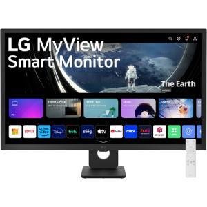 LG 32SR50F-B Smart Monitor - 32" FHD (1920 x 1080), IPS, Tilt, HDMI, 250nits, 60Hz