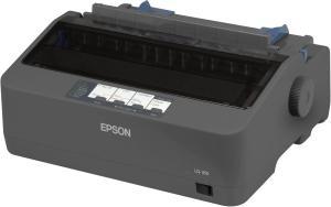 EPSON LQ-350 DOT MATRIX Printer - Wired, A4, Print, Scanner, 10 cpi 347 chars/s, 360 x 180 DPI Resolution, Black