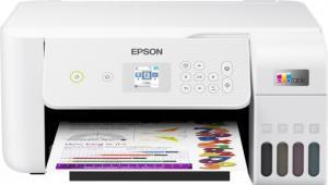 ESPON ECOTANK L3266 Printer - Wireless, A4, Print, Copy, Scan, 33 ppm, 5760 x 1440 dpi Resolution, Black and Color